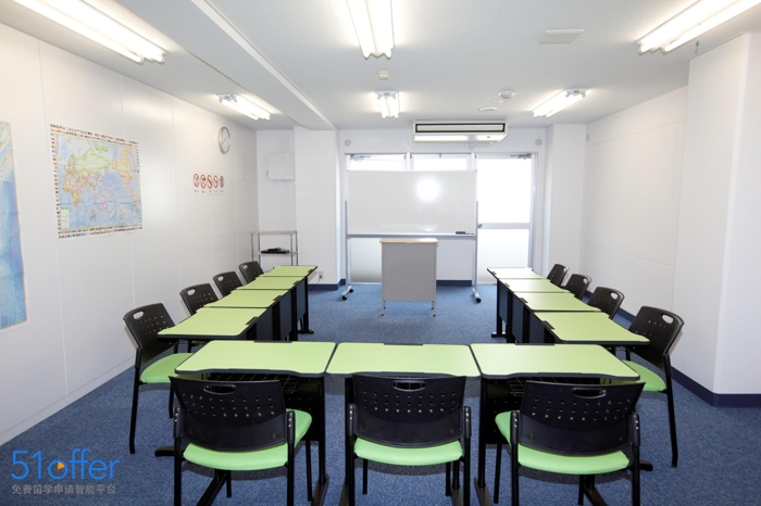 东京环球日本语学校校园图