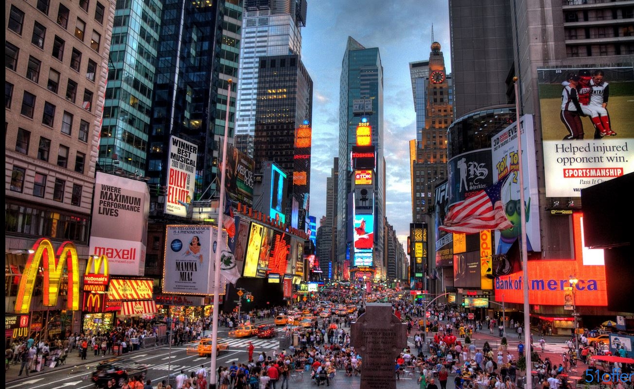 2016年纽约时报广场跨年夜交通信息一览 6千