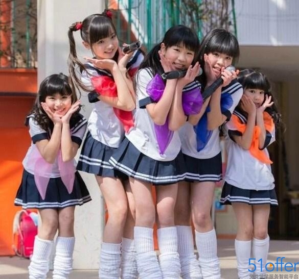 日本小学生女团走红 成员照曝光 - 51offer免费