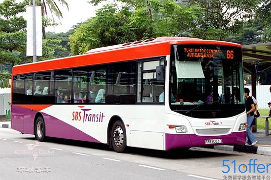 新加坡的公交车