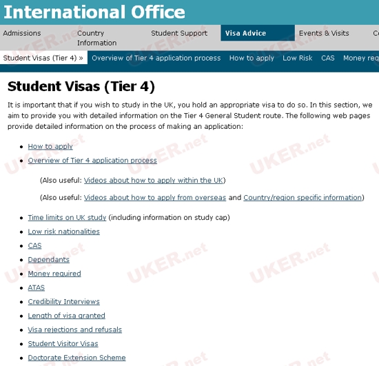 华威大学发布英国留学签证办理的详细说明