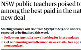 澳洲教师薪酬猛涨12%！师范生前途光明 