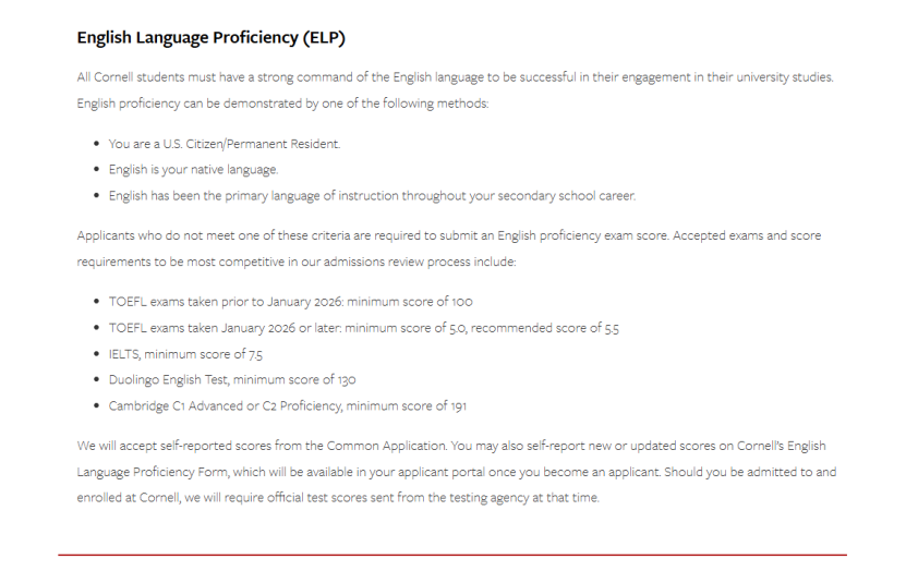 第一所藤校发声！康奈尔官宣录取新规，认可新版托福成绩！