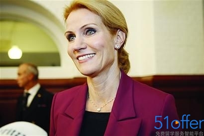 丹麦美女首相施密特